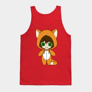 creepypasta sally fox costume doll Tank Top